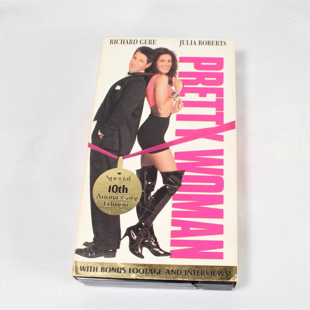 Vintage 90s Film Y2K 10th Anniversary VHS Pretty Woman Movie